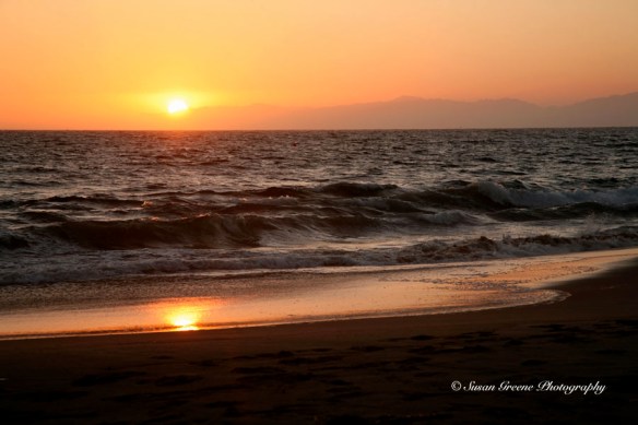 sunset Hermosa Beach, CA
