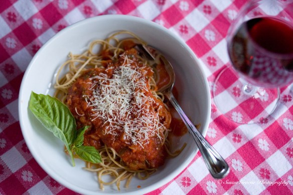spaghetti with marinara 