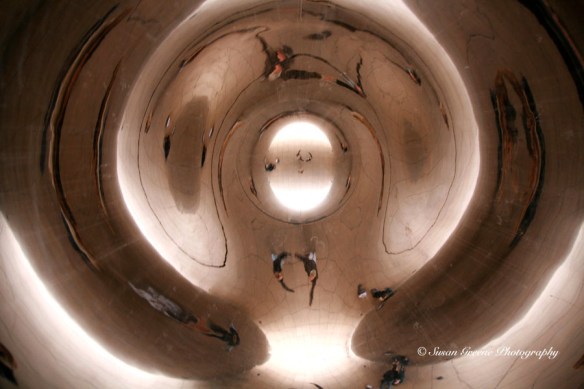 inside the Chicago bean