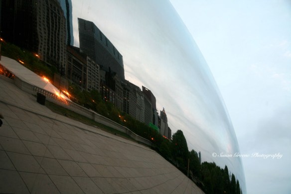 chicago bean and sky