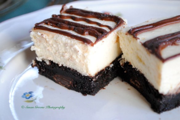 brownie cheesecake