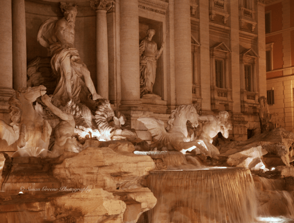 trevi fountain iso